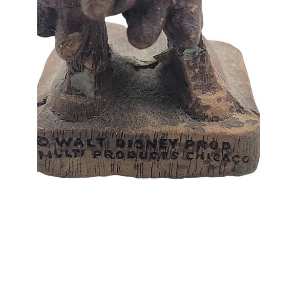 Walt Disney Prod 1940 Pinocchio Figurine Multi Products 5" Carved Wood Chicago - Picture 3 of 16